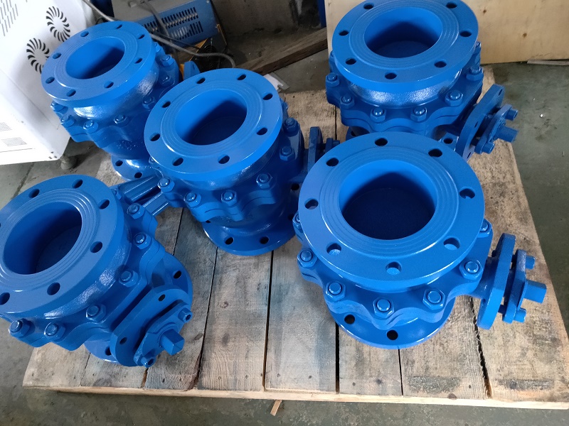 订单XU075完工_德标球阀PN16高平台_50套顺利下线、整装待发！