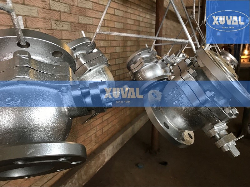 订单XU084完工_法兰球阀3寸日标10K共600套_打包出库！