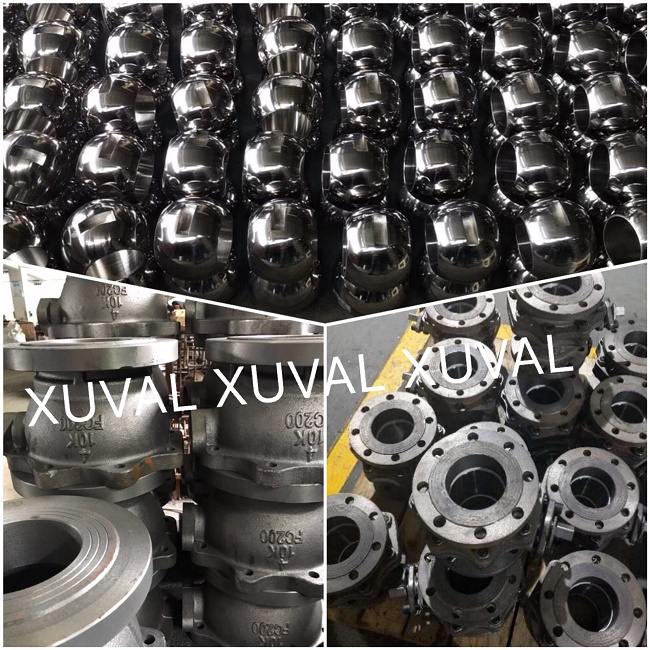 订单XU089完工_球阀/326套/10K/FC200_提前下线！