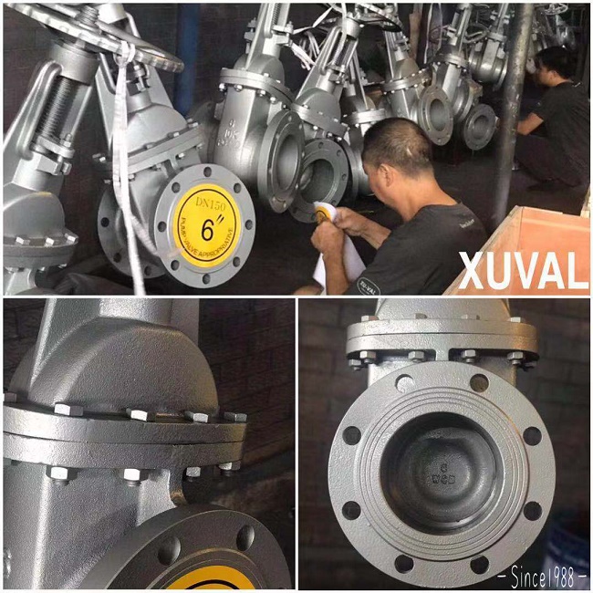 订单XU153完工_10K/A字/闸阀/300套_顺利下线