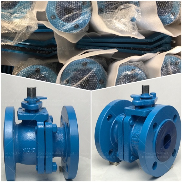 订单XU315_德标 2片式法兰球阀320套，整装待发!